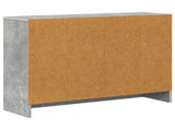 Sideboard with Drawer Concrete Grey 73.5 x 22.5 x 53.5 cm 8000503