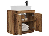 Bathroom Vanity with Sink Old Wood 54 x 35 x 83 cm 890136
