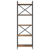 Bookshelf Old Wood 56 x 34 x 171 cm Engineered Wood 883866