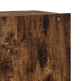 4 Piece TV Cabinet Set Smoked Oak Engineered Wood 3114643