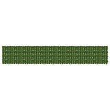 Balcony Screen with Leaves Green 600 x 100 cm 42040661