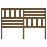 Bed Headboard Honey Brown 156x4x100 cm Solid Wood Pine 814152