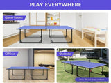 Foldable Tennis,Indoor & Outdoor Portable Ping Pong, Multifunctional Ping Pong W5817P517784