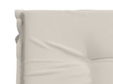 Sunlounger Cushion GEMERT 100% Polyester White 190 x 50 x 9 cm 947343