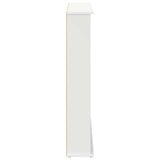 CD Cabinet 2 pcs White 60 x 17 x 92 cm Engineered Wood 8012731