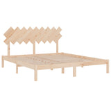 Bed Frame without Mattress 180x200 cm Super King Solid Wood 3104883