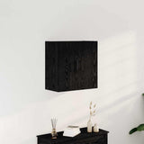 Wall-mounted Cabinet 60 x 31 x 60 cm Engineered Wood Black Oak 862945