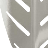 Garden Stake 3 pcs 116.5 x 35 x 3 cm Stainless Steel Silver 8013395