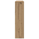 Radiator Cover Artisian Oak 175x20x82 cm Engineered Wood 852716