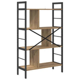 Bookshelf Artisan Oak 75 x 30 x 123.5 cm Engineered Wood 883969