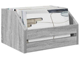 Vinyl Album Box 2 pcs Grey Sonoma 38 x 30 x 29 cm 8012821