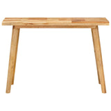 Dinning Table Natural 100 x 55 x 75 cm Solid Mango Wood 4104621