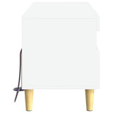 LED TV Cabinet White Engineered Wood 896765