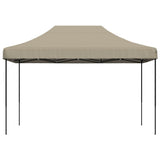 Foldable Party Tent Pop-Up Taupe 410x279x315 cm 4005010