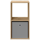 Bedside Table with Drawer 2 pcs Artisan Oak 35 x 32 x 68.5 cm 8000643