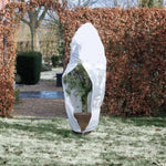 ZNTS Nature Winter Fleece Cover with Zip 70 g/sqm White 2.5x2.5x3 m 423510