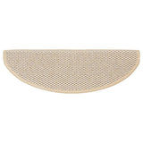 Stair Mats Self-adhesive Sisal-Look 15 pcs 65x21x4 cm Berber 326881