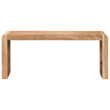 Bench 110x38x46 cm Solid Acacia Wood 323584