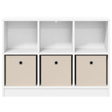 Sideboard with Drawer White 88.5 x 27.5 x 63.5 cm 8000508