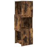 Corner Cabinet Smoked Oak 30.5x30x95cm Engineered Wood 889833