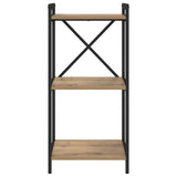 Bookshelf 40 x 30 x 85 cm Engineered Wood Artisan Oak 868370