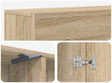 Fireplace Surround Sonoma 102 x 18 x 100.5 cm Engineered Wood 8006600