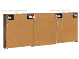 Bathroom Cabinet Set 3 pcs 120 x 10.5 x 60.5 cm Engineered wood 3403740