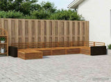 Outdoor Sofa Set 7 pcs Natural 3383632