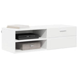 Wooden Cabinet White 100.5 x 39 x 30 cm Engineered Wood 880241
