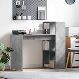 Desk Concrete Grey 108 x 55 x 103.5 cm Engineered Wood 869461