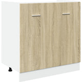 4 Piece Kitchen Cabinet Set Lyon Sonoma Oak Engineered Wood 3307657
