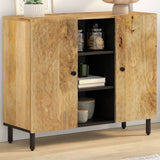 Side Cabinet 90x33x75 cm Solid Wood Mango 356919