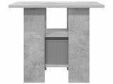 Bedside Table 2 pcs Concrete Grey 41 x 40 x 45 cm 8000427