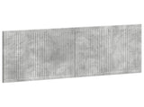 Wall-Mounted Headboard EDE Concrete Grey Engineered Wood 896088