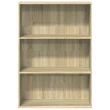 Bookcase Sonoma Oak 80x30x114 cm Engineered Wood 857933