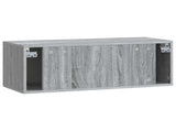 Wall-Mounted TV Cabinet Grey Sonoma 78.5 x 31 x 30 cm 899401