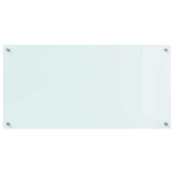 Kitchen Backsplash Milk 100 x 50 cm Tempered Glass 42018018