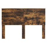 Headboard Smoked Oak 100 cm Engineered Wood 887621