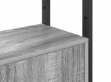 Book Cabinet Grey Sonoma 40 x 24 x 161 cm Engineered Wood 883853