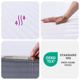 Foam Mattress Medium Soft 70x200 cm 373017