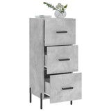 Sideboard Concrete Grey 34.5x34x90 cm Engineered Wood 828616