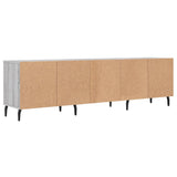 TV Cabinet Grey Sonoma 150x30x44.5 cm Engineered Wood 831298