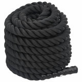 Battle Rope Black 15 m 11 kg Polyester 94268
