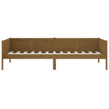 Day Bed without Mattress Honey Brown Solid Wood Pine 90x190 cm Single 820250