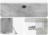 Wall-Mounted TV Cabinet 78.5 x 31 x 30 cm Concrete Grey 899228