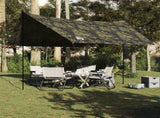 Camping Tarp Camouflage 438x376x212 cm Waterproof 4009608