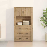 Highboard Artisan Oak 80 x 33 x 150 cm Engineered Wood 3334344