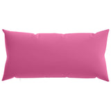 Cushion Cover 12 pcs HEERLEN Pink 40 x 80 cm Polyester 910044