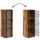 Highboard Old Wood 35 x 37 x 109 cm Engineered Wood 882892