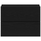 Bedside Cabinet 2 pcs Black Oak 40 x 30 x 30 cm Engineered Wood 862460